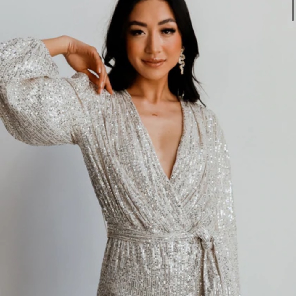 Baltic Born Brussels Sequin Jumpsuit. NWT
